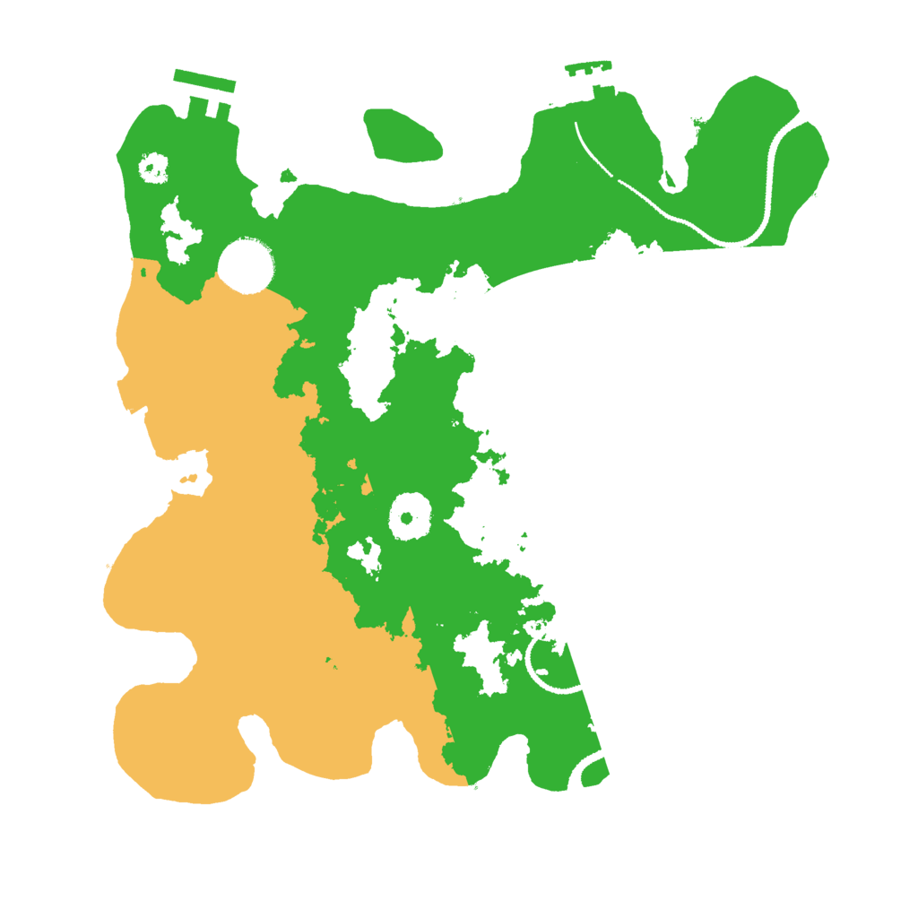 Biome Rust Map: Procedural Map, Size: 3000, Seed: 1844798139