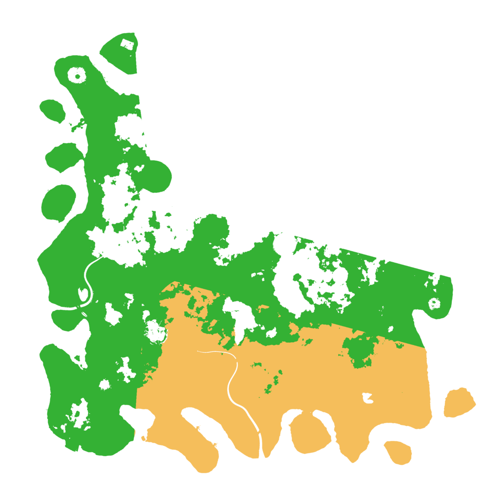 Biome Rust Map: Procedural Map, Size: 4250, Seed: 409498795