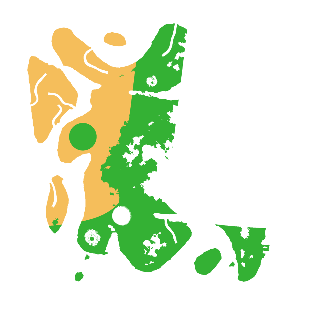 Biome Rust Map: Procedural Map, Size: 3000, Seed: 555873181