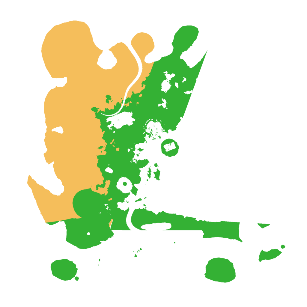 Biome Rust Map: Procedural Map, Size: 3000, Seed: 644