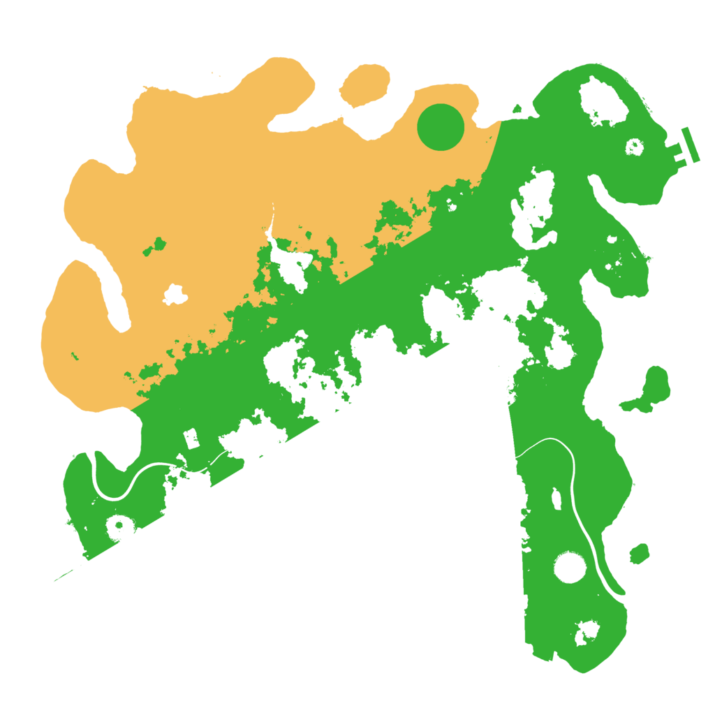 Biome Rust Map: Procedural Map, Size: 4000, Seed: 1664100634