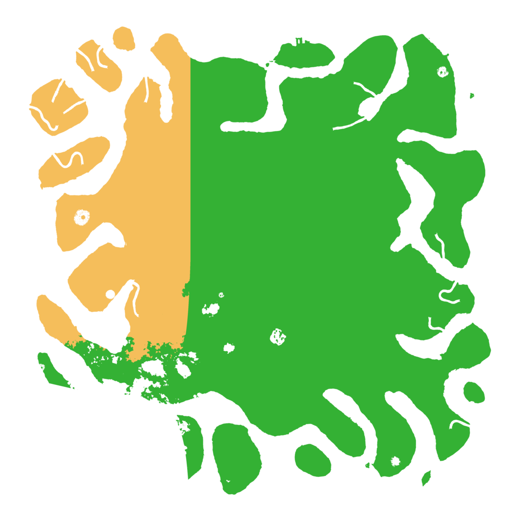 Biome Rust Map: Procedural Map, Size: 5000, Seed: 57674556