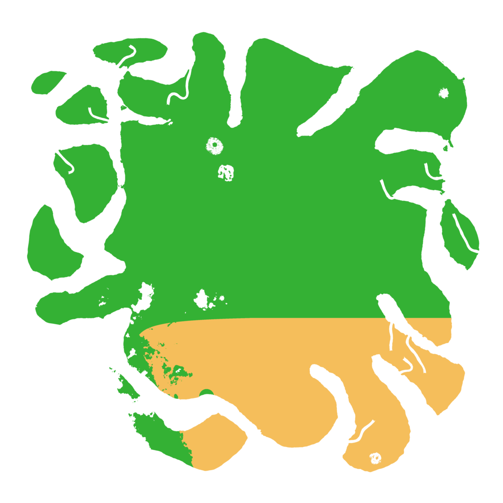 Biome Rust Map: Procedural Map, Size: 4500, Seed: 95234