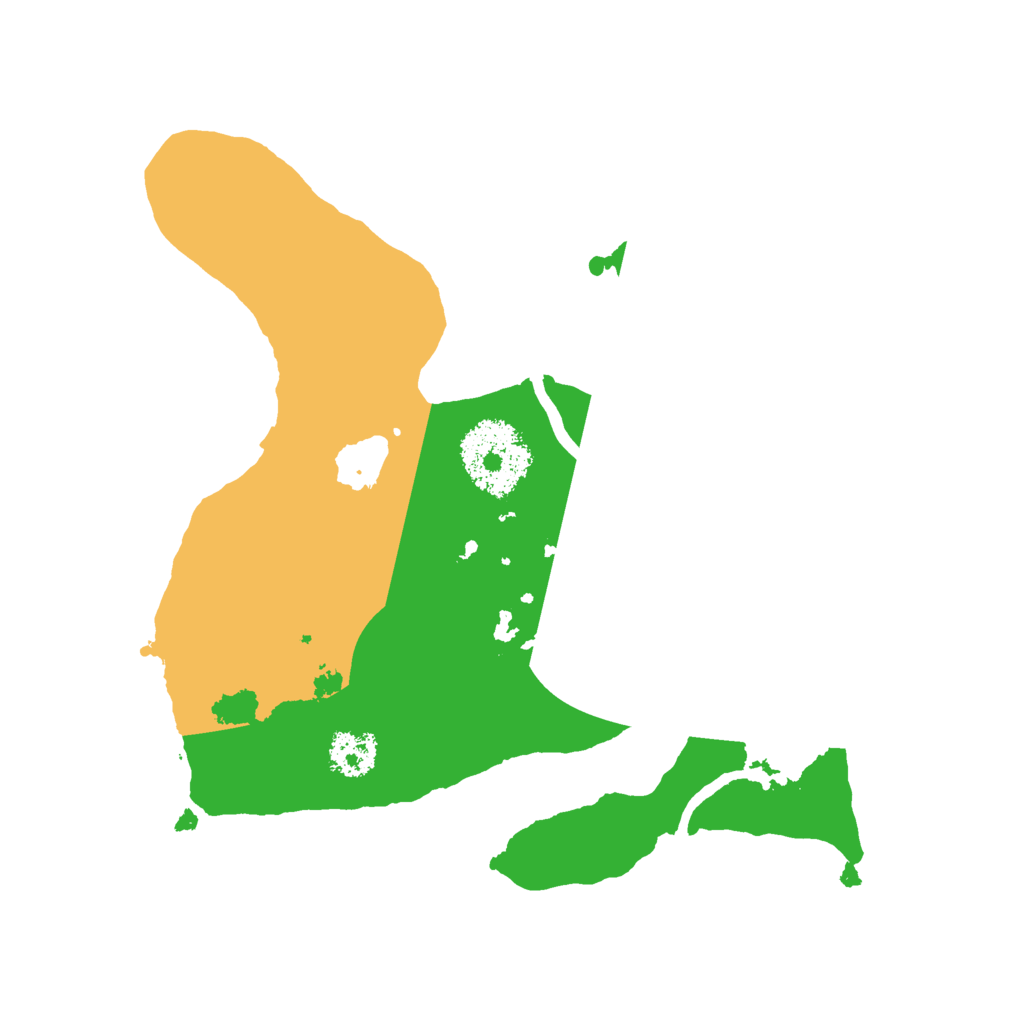 Biome Rust Map: Procedural Map, Size: 2200, Seed: 1447066231