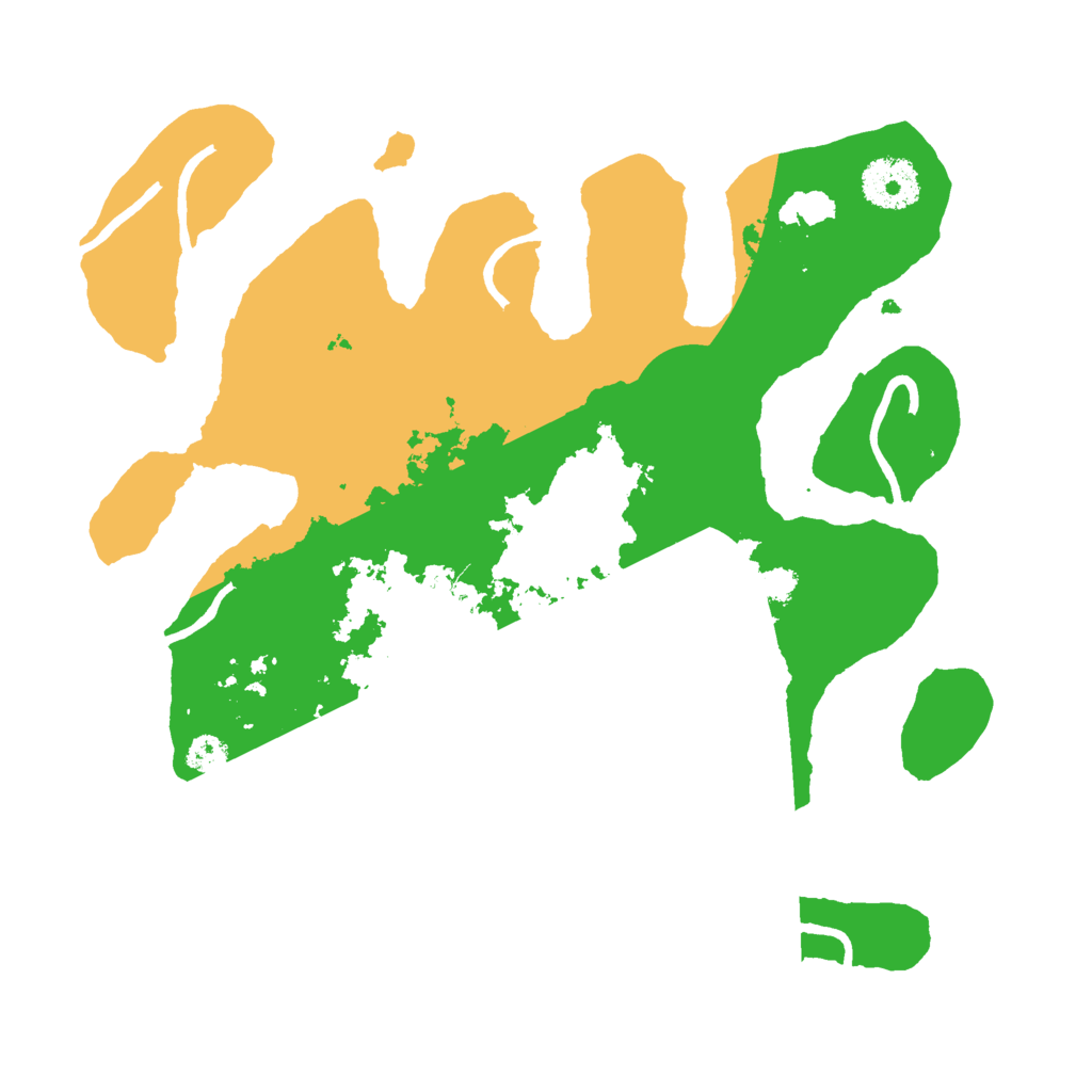 Biome Rust Map: Procedural Map, Size: 3000, Seed: 870594049