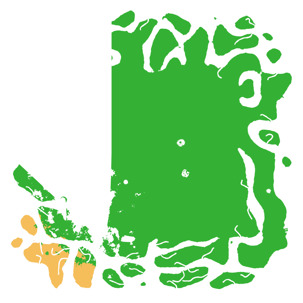 Biome Rust Map: Procedural Map, Size: 6000, Seed: 89788345