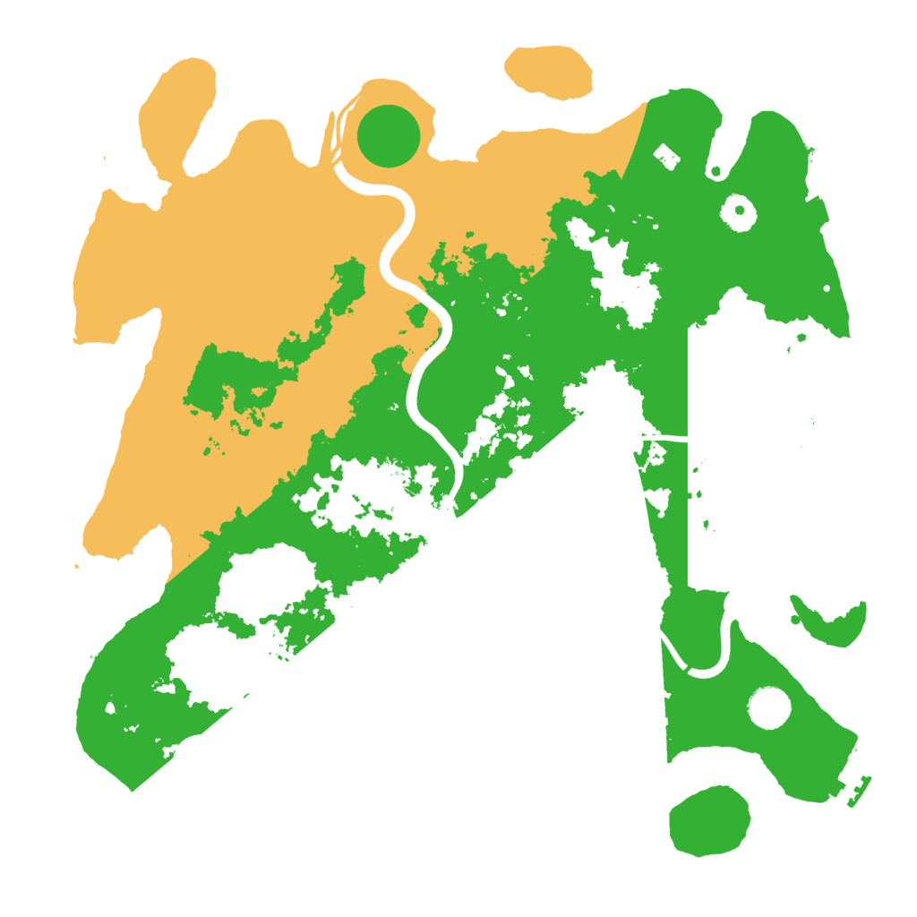 Biome Rust Map: Procedural Map, Size: 3850, Seed: 2022594333