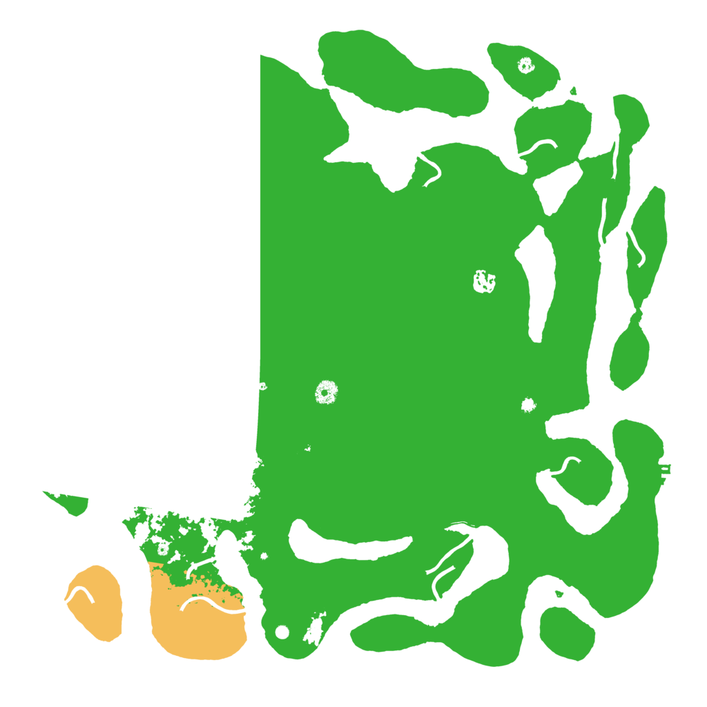 Biome Rust Map: Procedural Map, Size: 4500, Seed: 101097