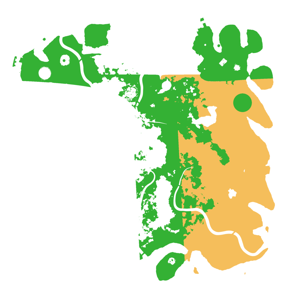 Biome Rust Map: Procedural Map, Size: 4250, Seed: 14474