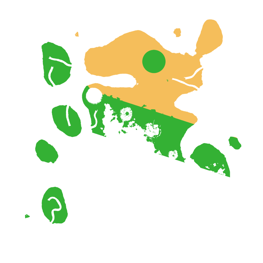 Biome Rust Map: Procedural Map, Size: 3000, Seed: 316540