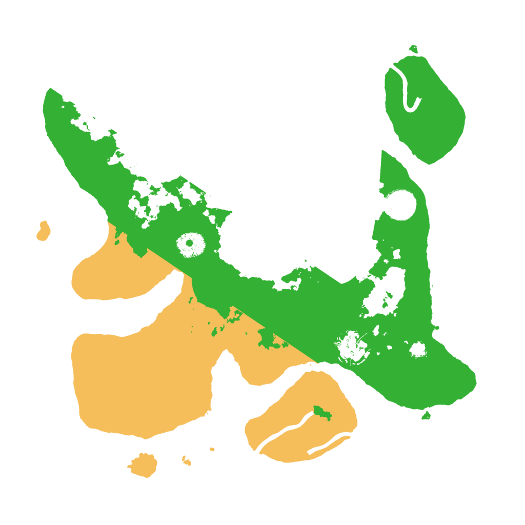 Biome Rust Map: Procedural Map, Size: 3000, Seed: 1129389451