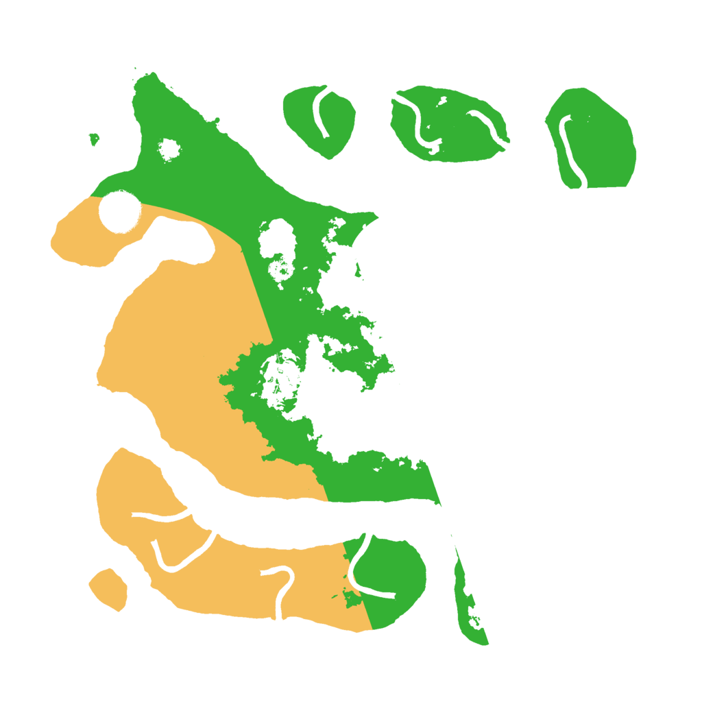 Biome Rust Map: Procedural Map, Size: 3000, Seed: 64567656