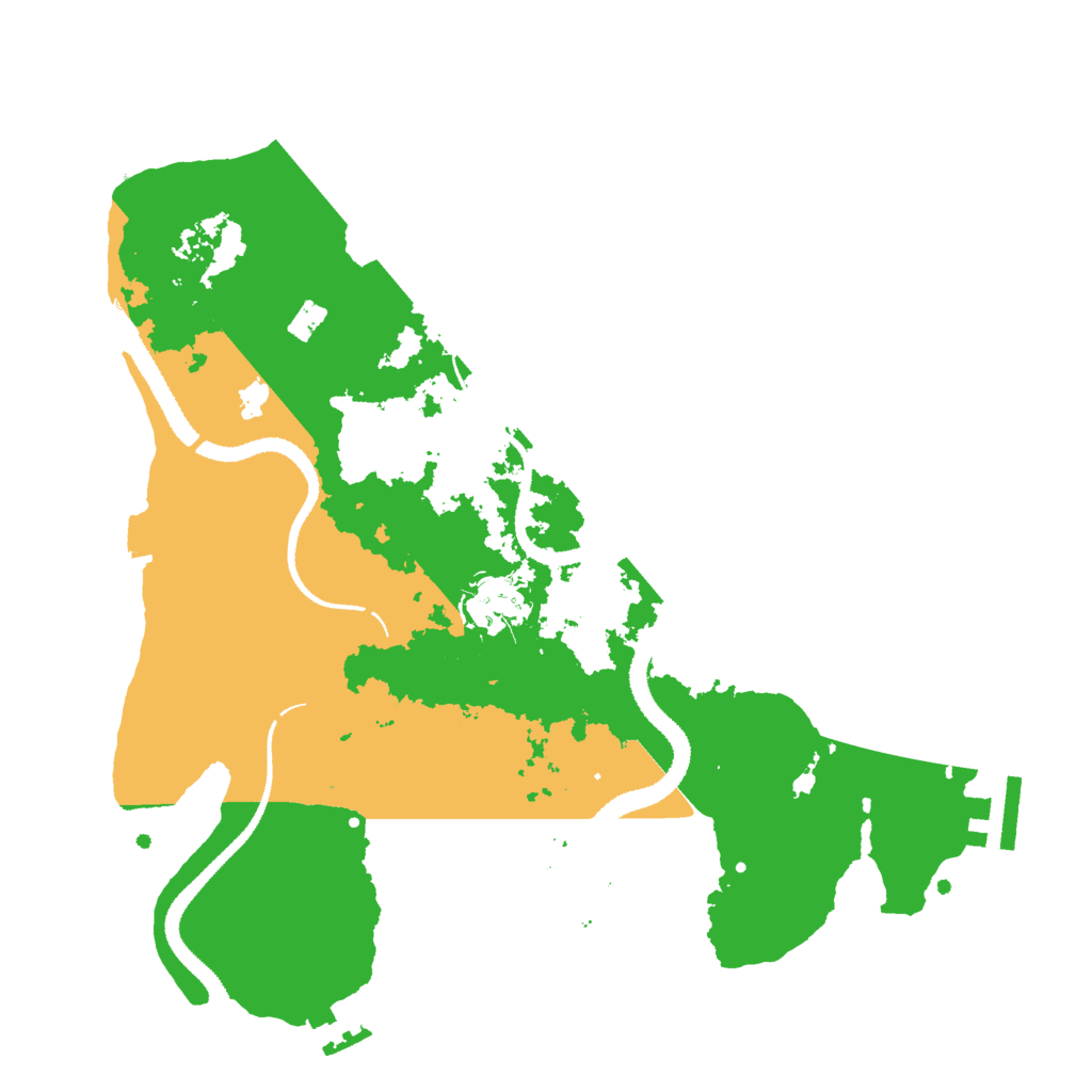 Biome Rust Map: Procedural Map, Size: 3000, Seed: 793465