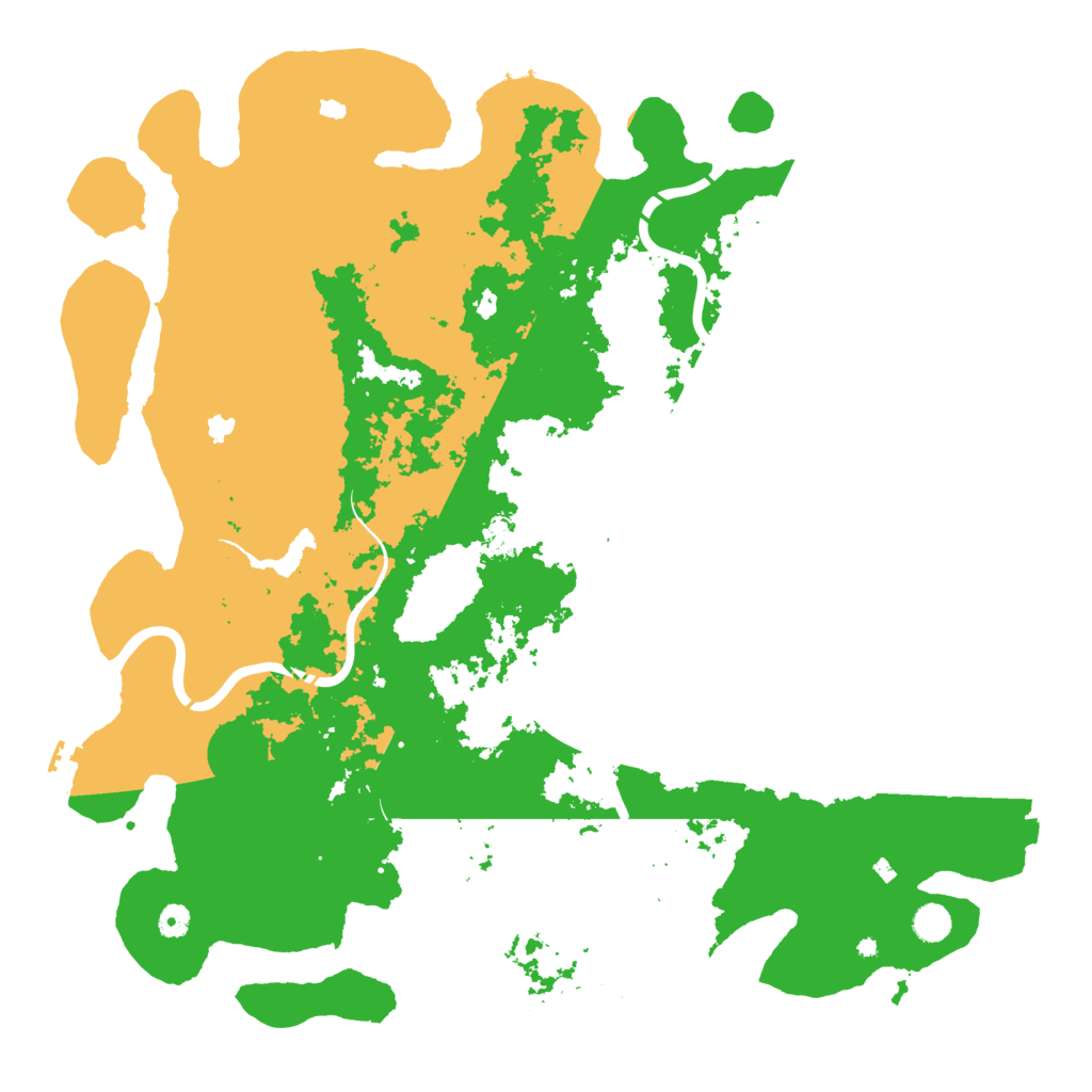 Biome Rust Map: Procedural Map, Size: 5000, Seed: 649731996