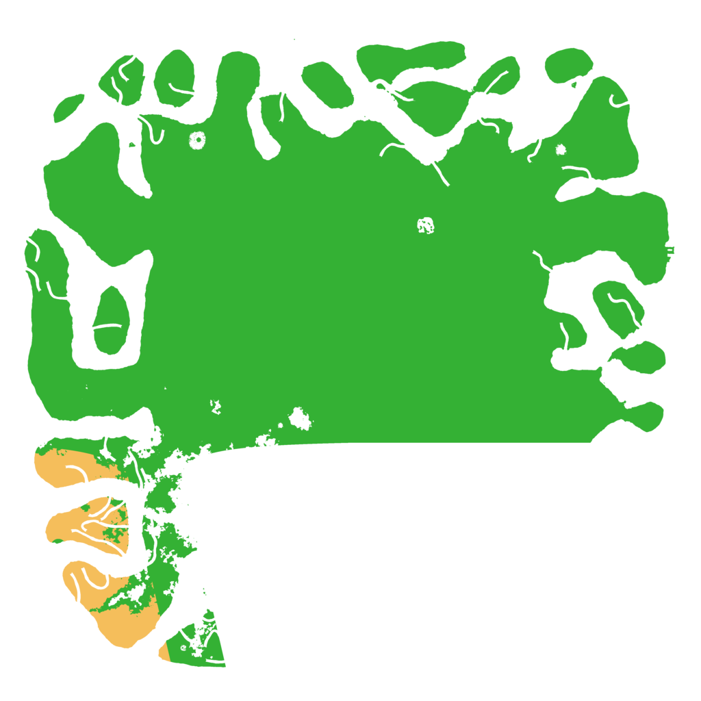 Biome Rust Map: Procedural Map, Size: 6000, Seed: 164890