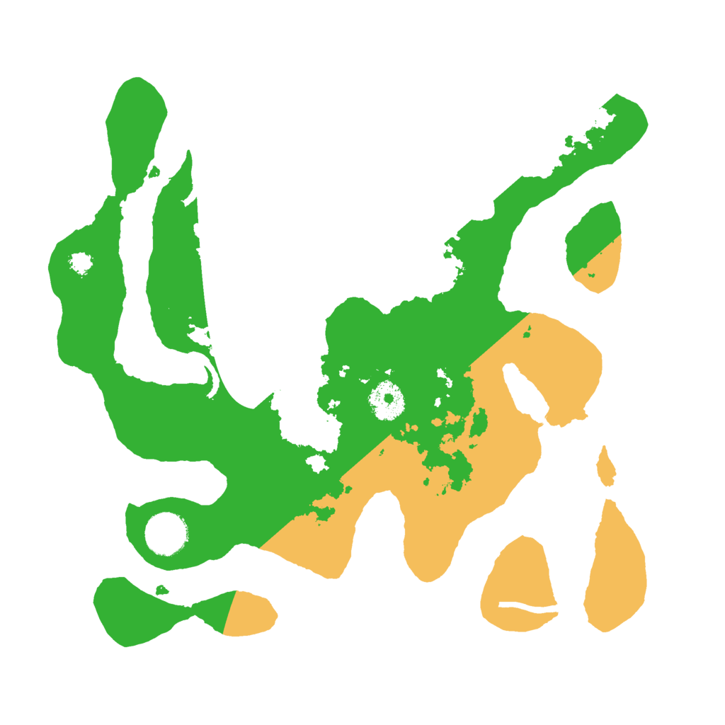 Biome Rust Map: Procedural Map, Size: 3000, Seed: 209958