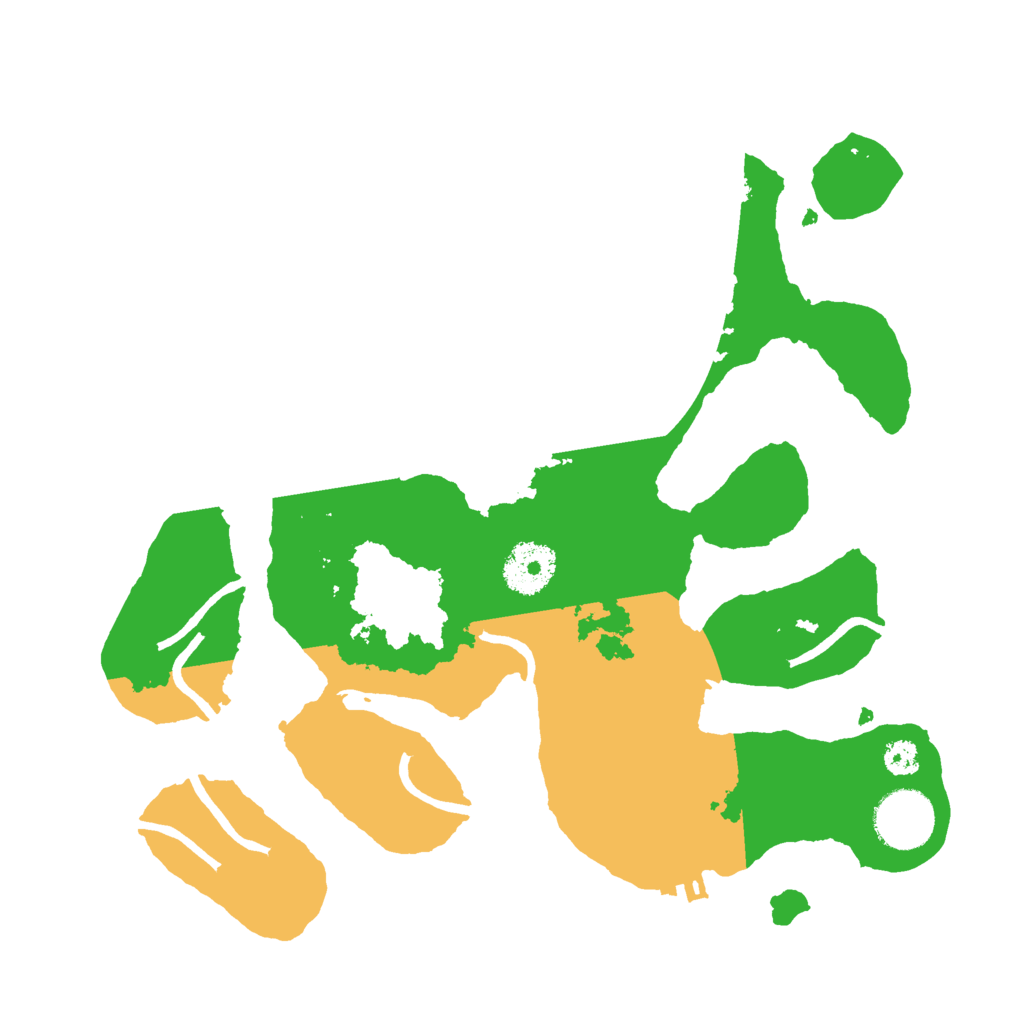 Biome Rust Map: Procedural Map, Size: 3000, Seed: 736839438