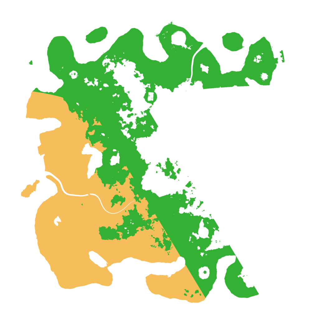 Biome Rust Map: Procedural Map, Size: 4000, Seed: 691798