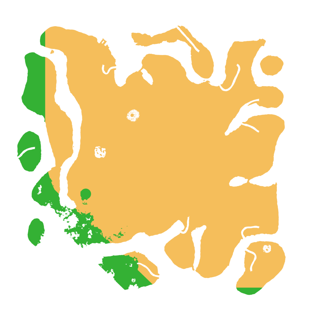 Biome Rust Map: Procedural Map, Size: 3900, Seed: 1119709545