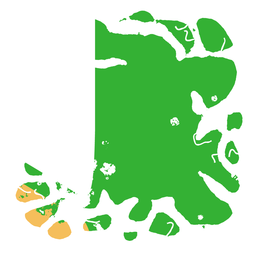 Biome Rust Map: Procedural Map, Size: 4500, Seed: 1628909499