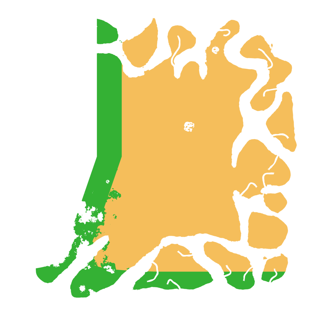 Biome Rust Map: Procedural Map, Size: 4500, Seed: 23816