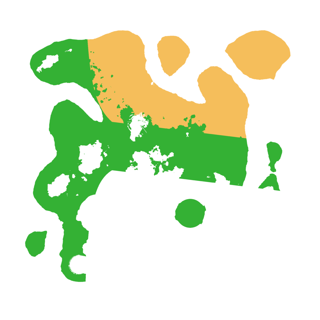 Biome Rust Map: Barren, Size: 3000, Seed: 321