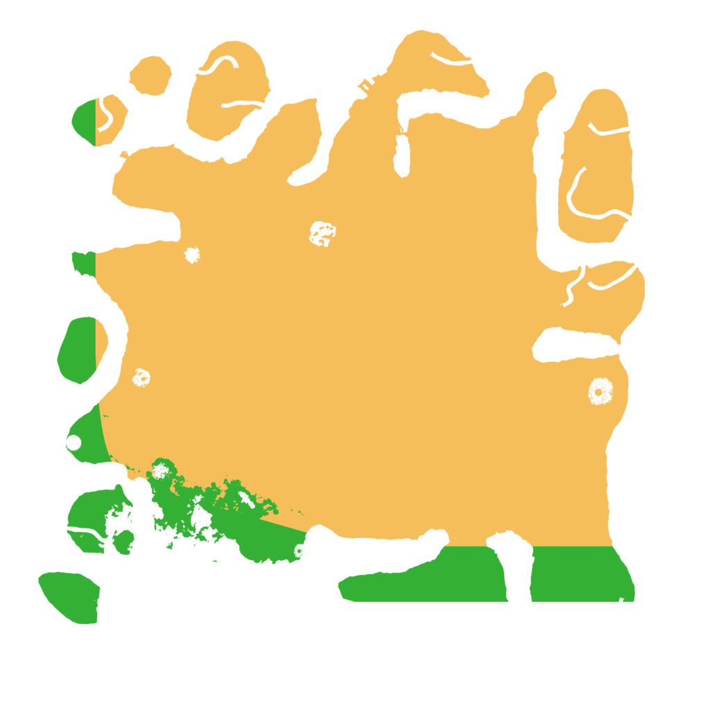 Biome Rust Map: Procedural Map, Size: 4050, Seed: 368414588