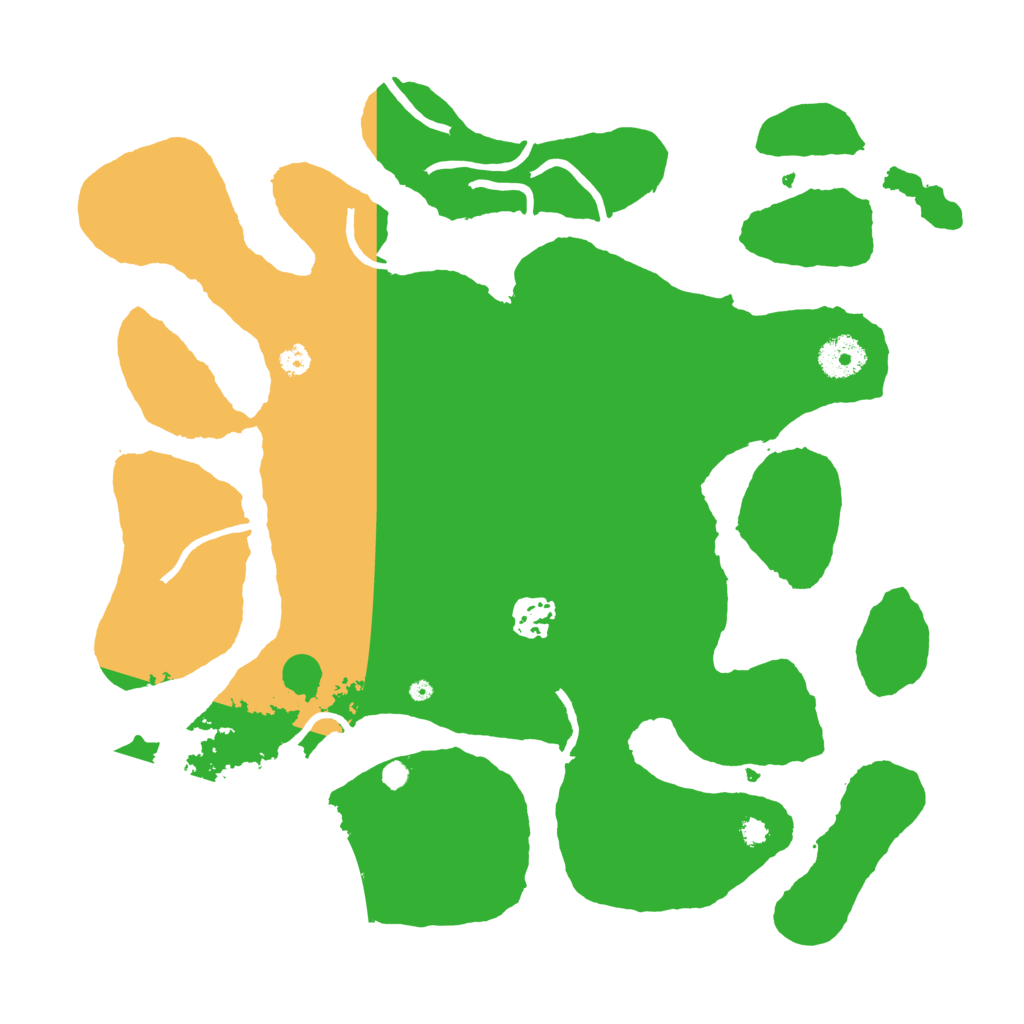 Biome Rust Map: Procedural Map, Size: 3500, Seed: 78161987