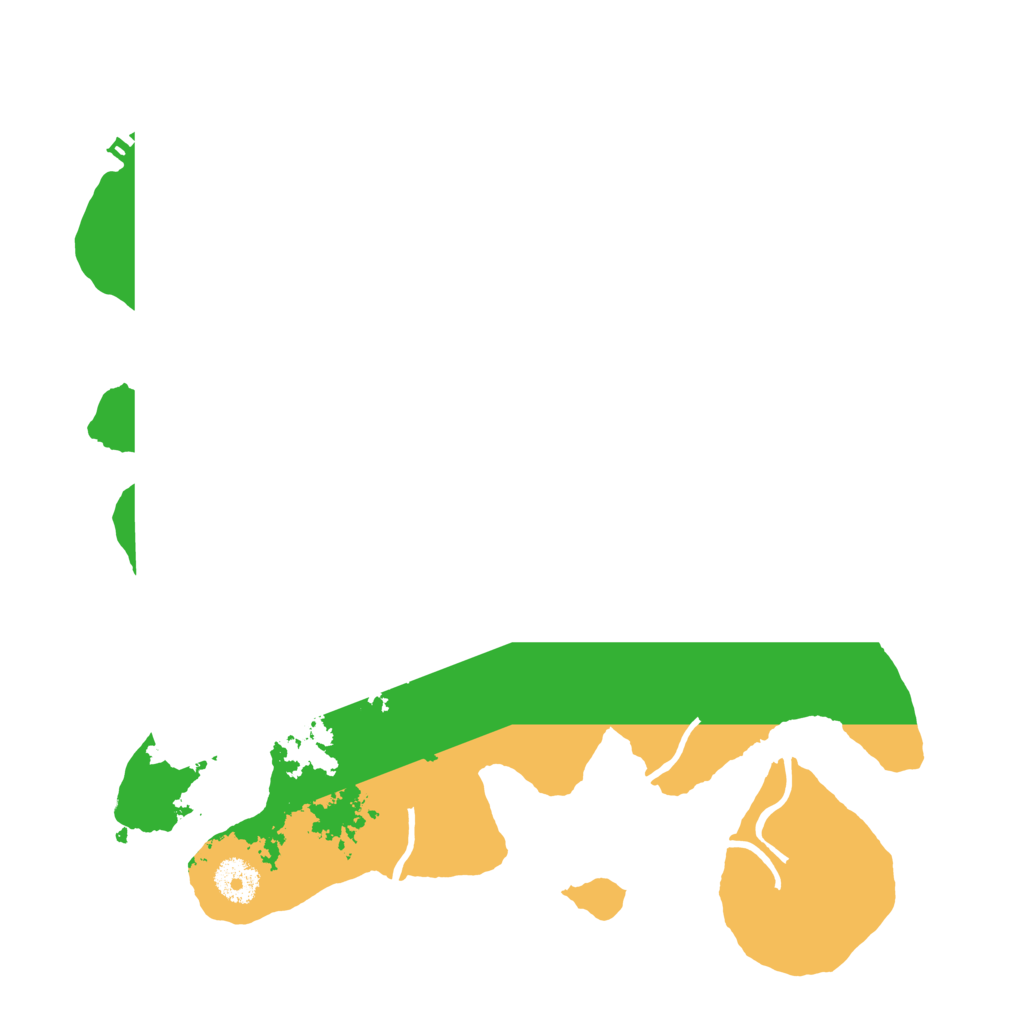 Biome Rust Map: Procedural Map, Size: 3500, Seed: 2215489