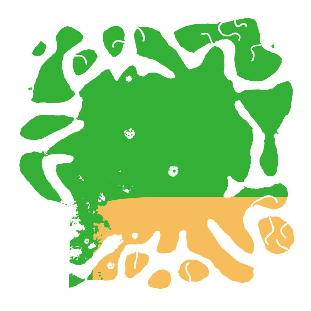 Biome Rust Map: Procedural Map, Size: 4500, Seed: 87681043