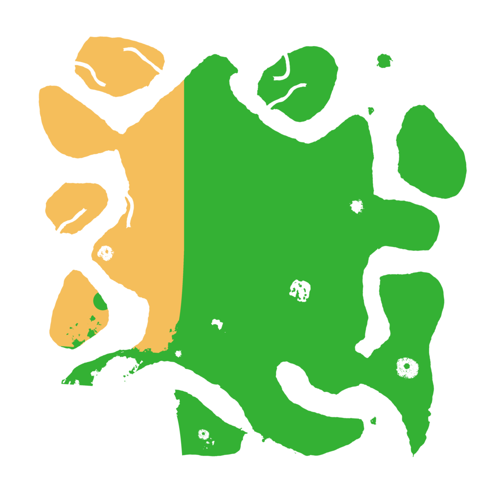 Biome Rust Map: Procedural Map, Size: 3500, Seed: 893016727