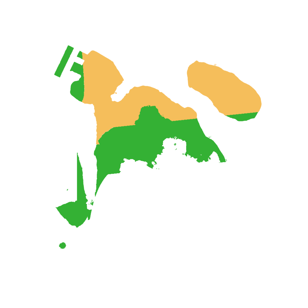 Biome Rust Map: Procedural Map, Size: 1900, Seed: 65891