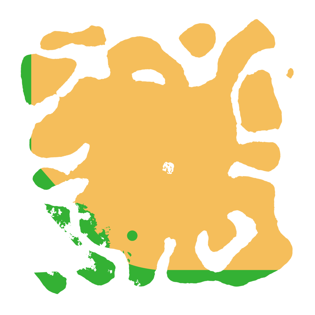 Biome Rust Map: Barren, Size: 4000, Seed: 715135500