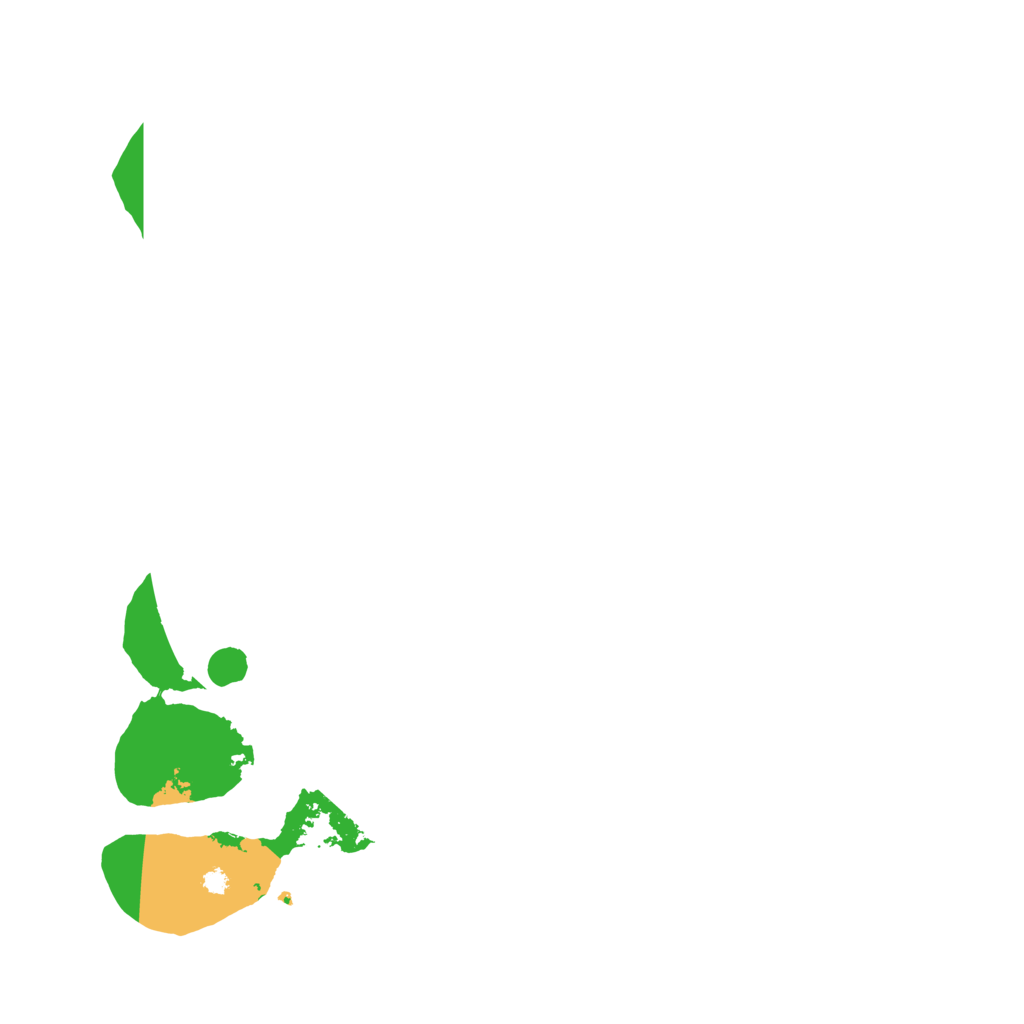 Biome Rust Map: Procedural Map, Size: 3500, Seed: 25722