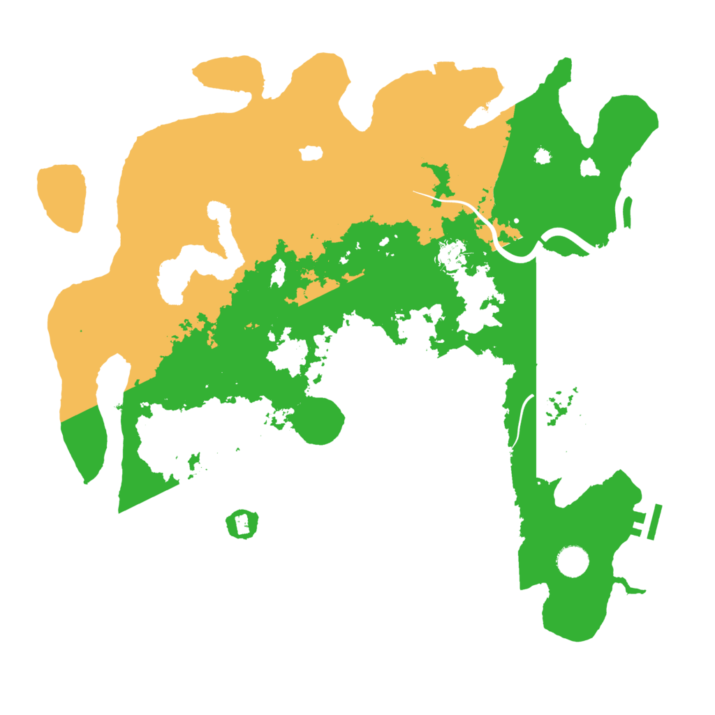 Biome Rust Map: Procedural Map, Size: 4000, Seed: 1008281524