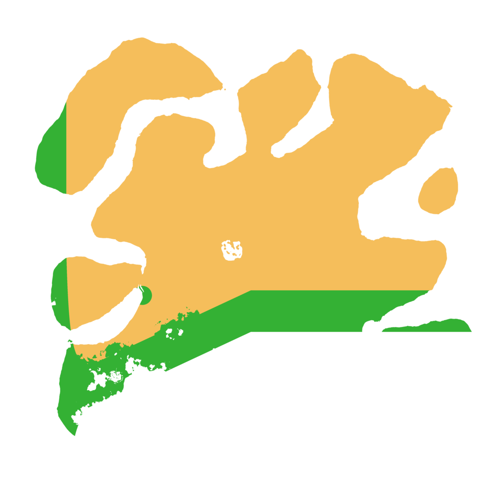 Biome Rust Map: Barren, Size: 3500, Seed: 993555