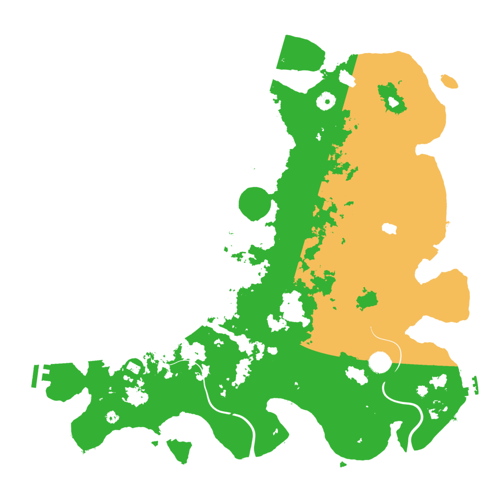 Biome Rust Map: Procedural Map, Size: 4100, Seed: 161974290