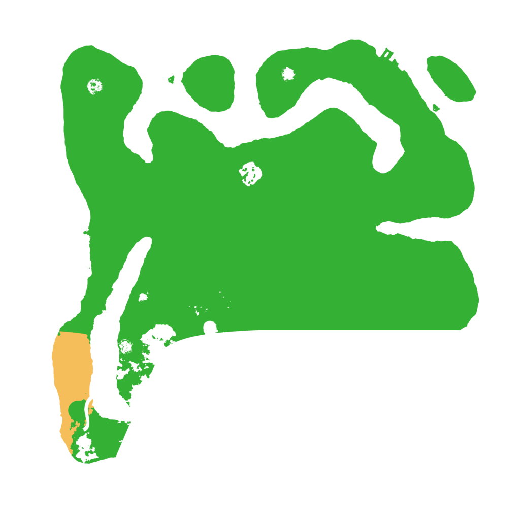 Biome Rust Map: Procedural Map, Size: 3500, Seed: 12499653