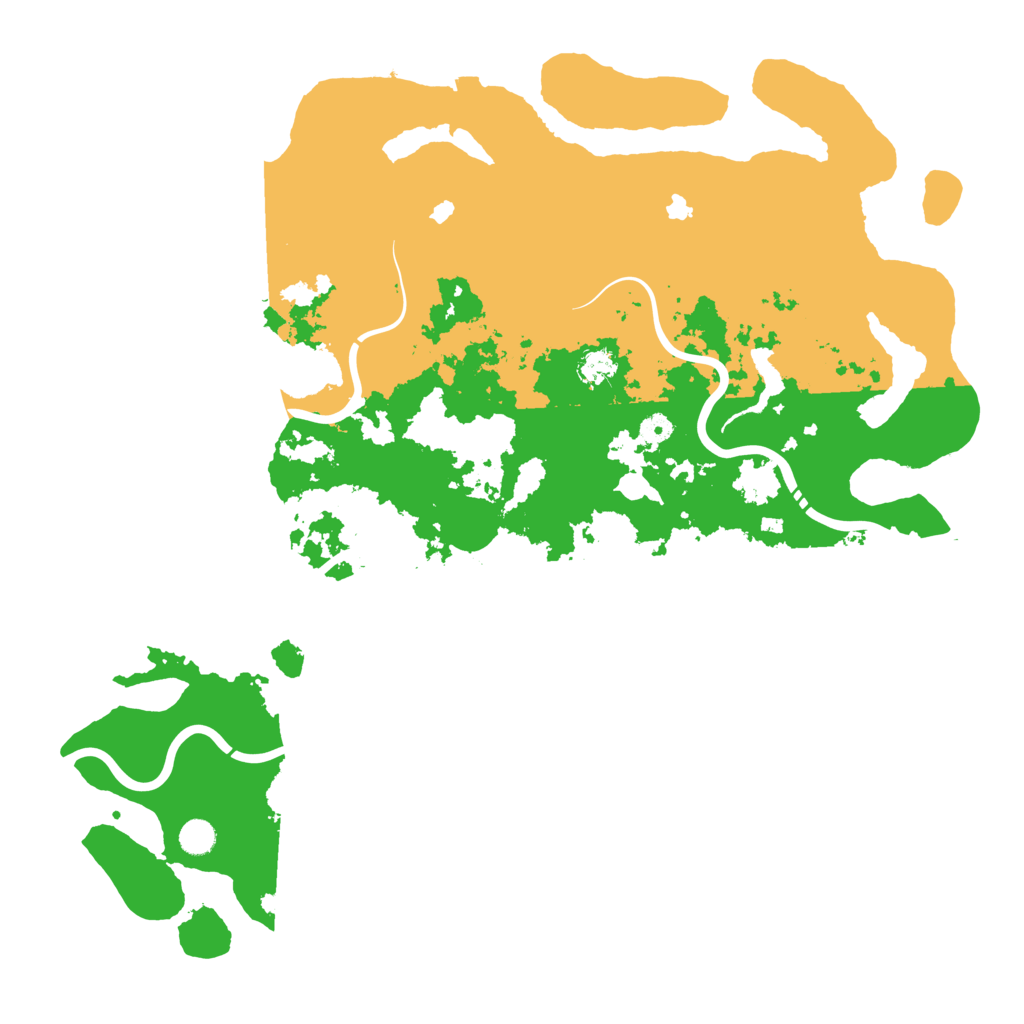 Biome Rust Map: Procedural Map, Size: 5000, Seed: 355