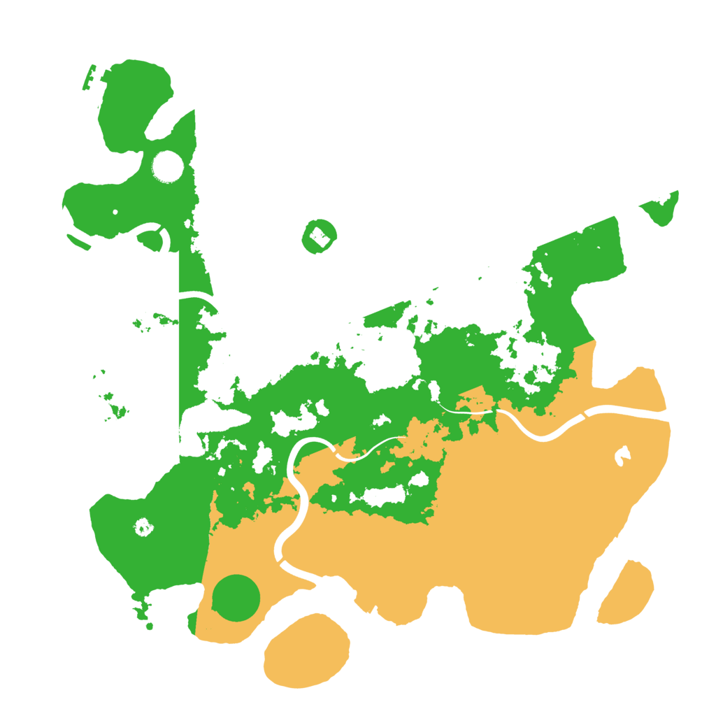 Biome Rust Map: Procedural Map, Size: 4000, Seed: 219876543