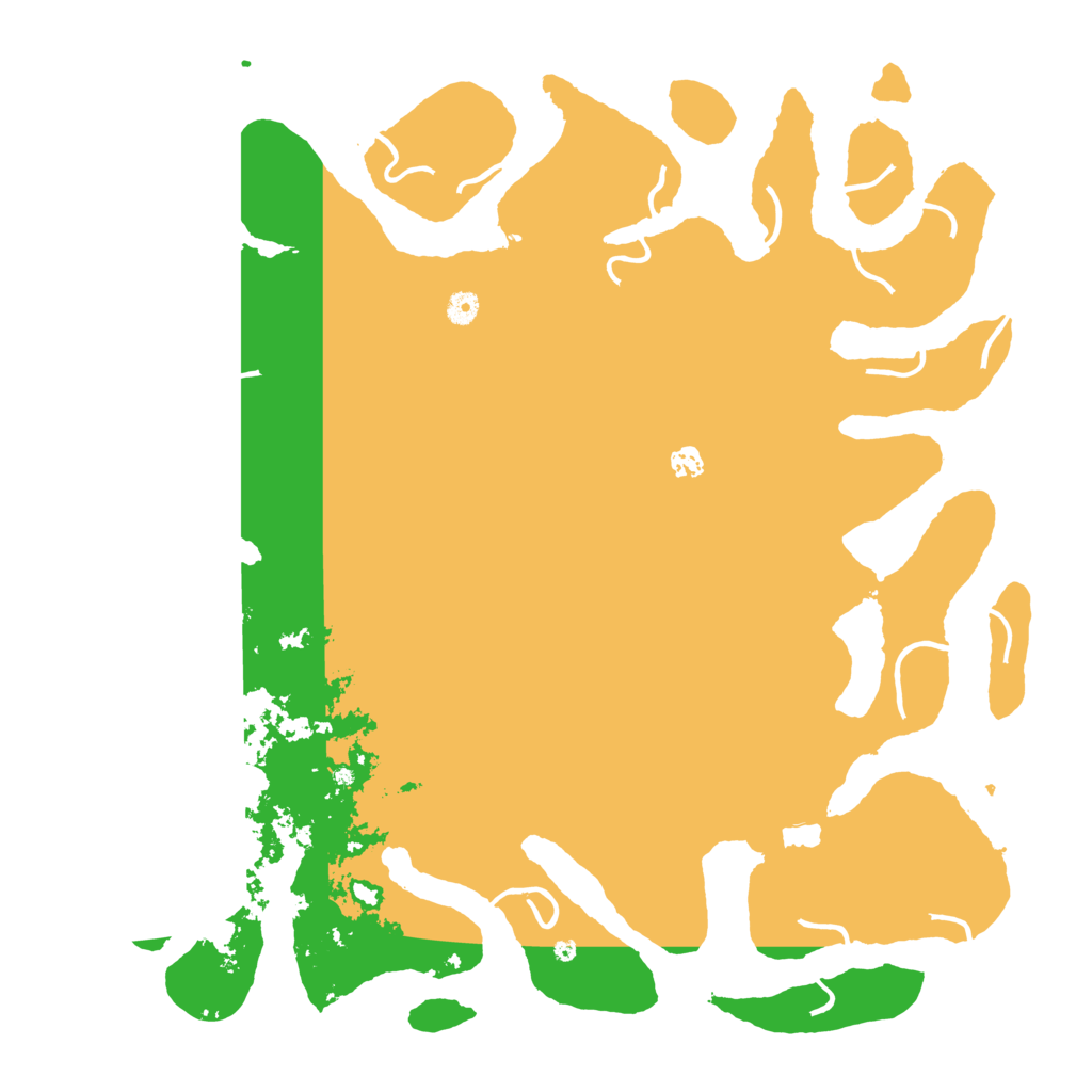 Biome Rust Map: Procedural Map, Size: 5000, Seed: 1234678