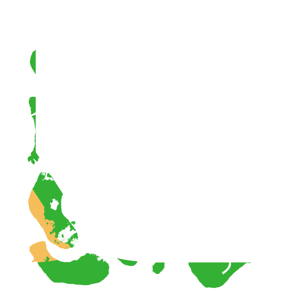 Biome Rust Map: Procedural Map, Size: 3500, Seed: 538565866