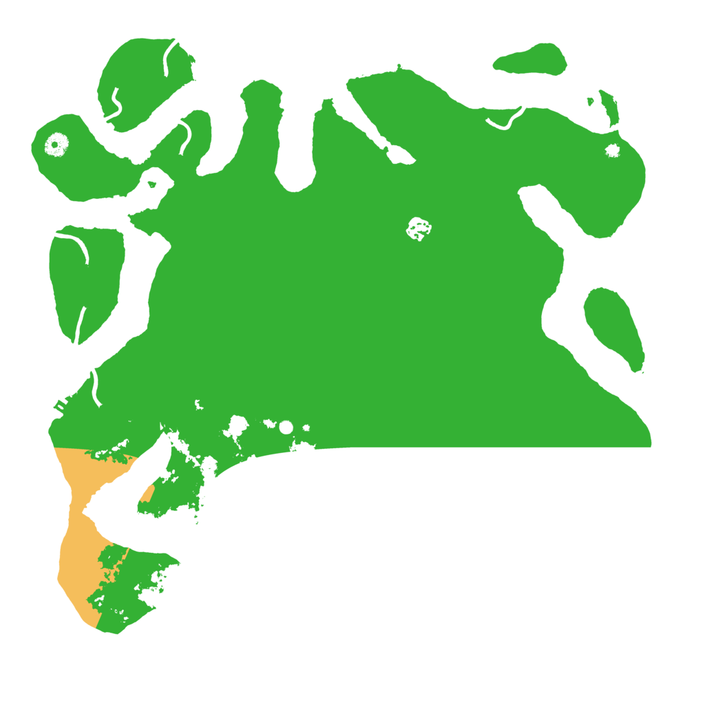 Biome Rust Map: Procedural Map, Size: 4500, Seed: 18310