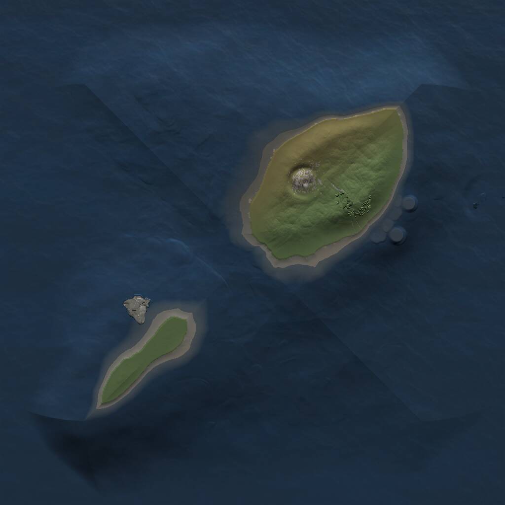 Rust Map: Procedural Map, Size: 1000, Seed: 957944382, 1 Monuments