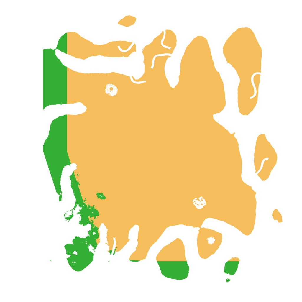 Biome Rust Map: Procedural Map, Size: 3700, Seed: 5644