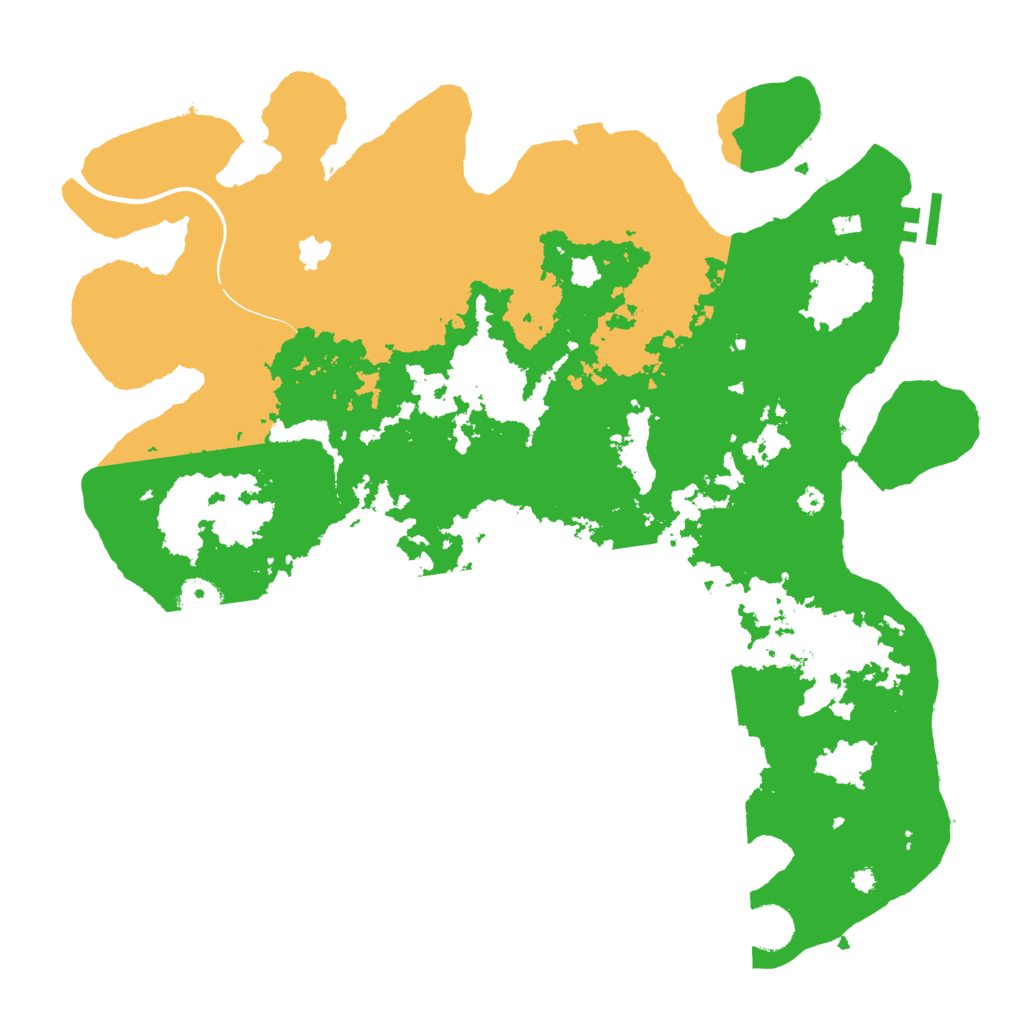 Biome Rust Map: Procedural Map, Size: 4000, Seed: 1330097638