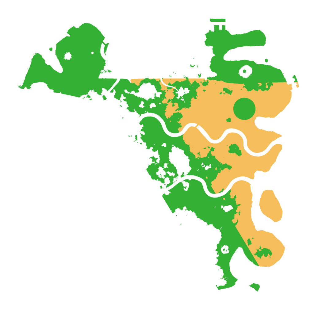 Biome Rust Map: Procedural Map, Size: 3750, Seed: 615068426