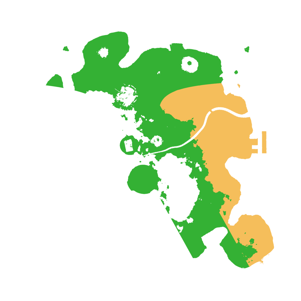 Biome Rust Map: Procedural Map, Size: 2750, Seed: 512346890