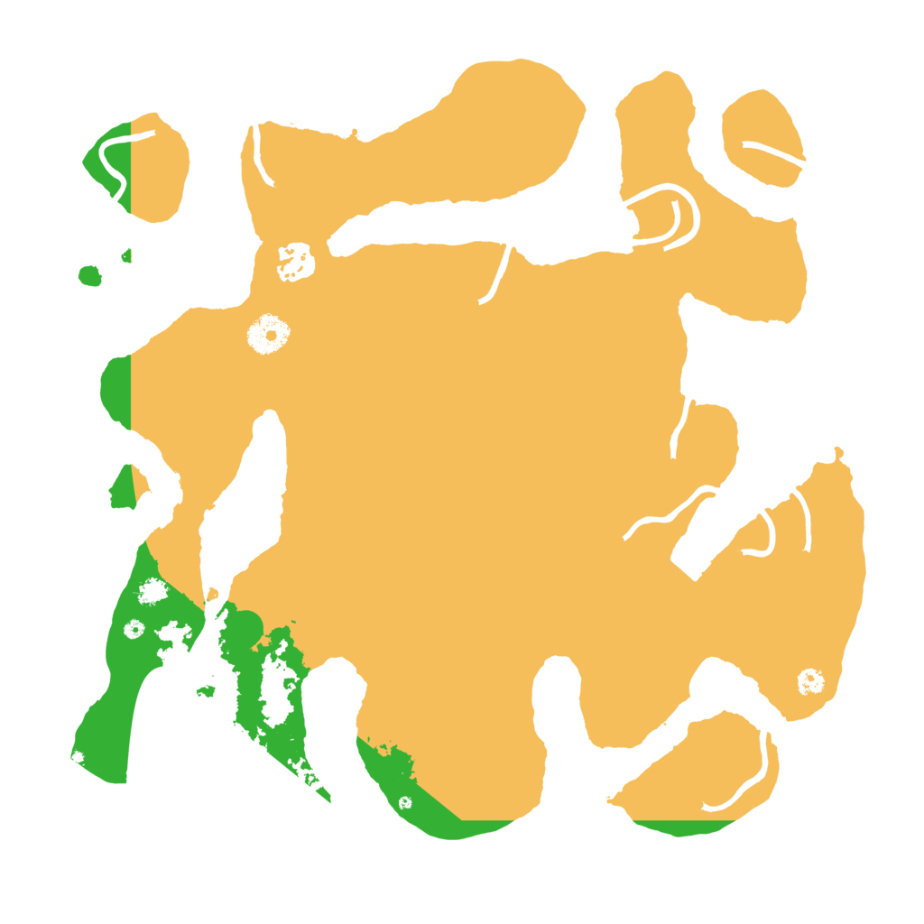 Biome Rust Map: Procedural Map, Size: 3500, Seed: 1808263072