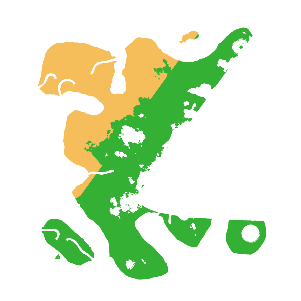 Biome Rust Map: Procedural Map, Size: 3000, Seed: 1443057477